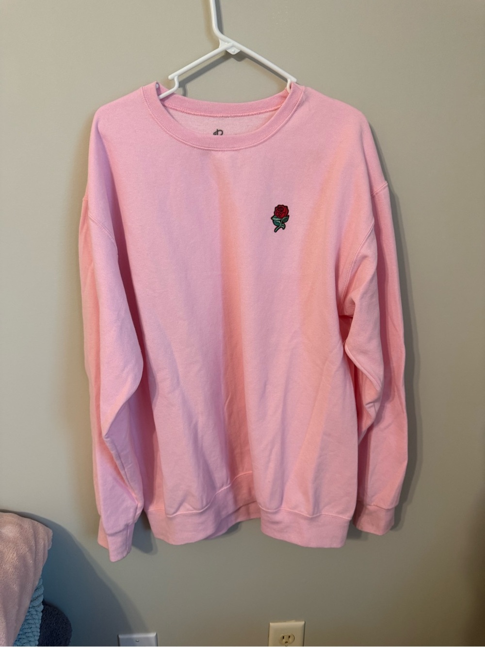 Bowery Pink Rose Sweatshirt